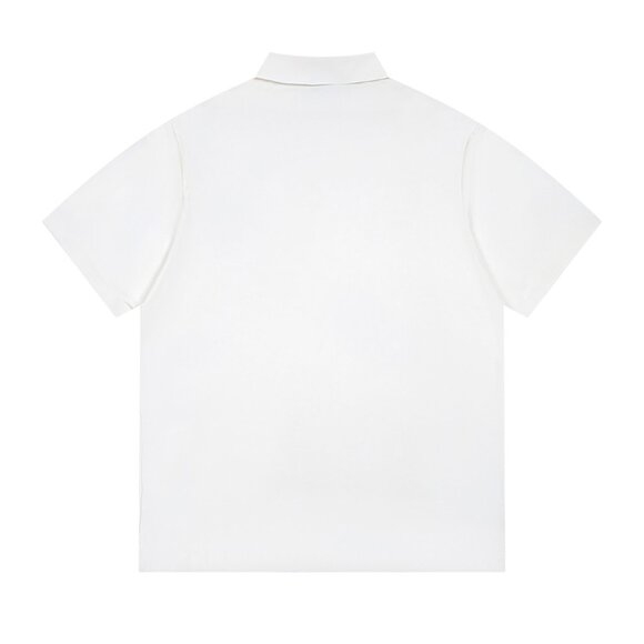 White Quick-Drying Lapel Polo Shirt Kolon Sport - Picture 2 of 5